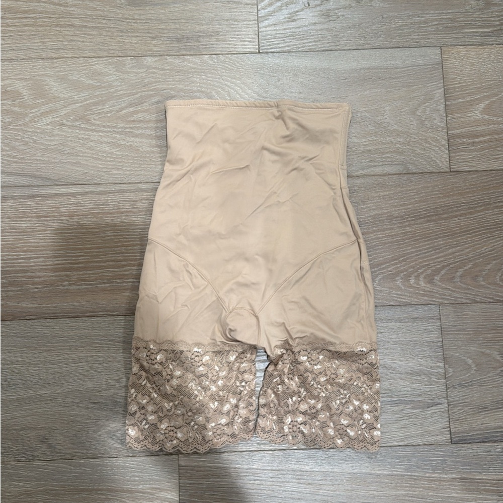 Marshalls Tan Lace Shapewear Shorts